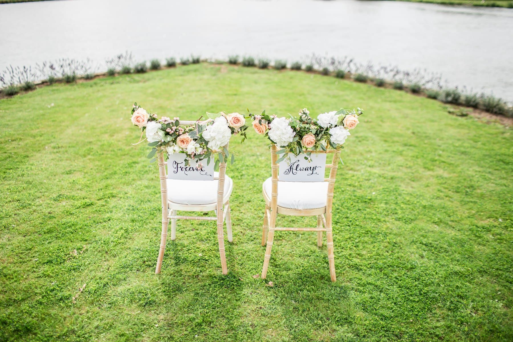 Ivory Hydrangea Wall